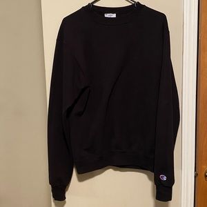 Black champion sweater